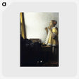 1-21_Johannes-Vermeer_postcard