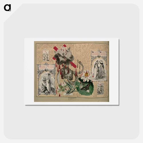 Victorian Blood Book
 - ジョン ビングリー ガーランド Postcard.