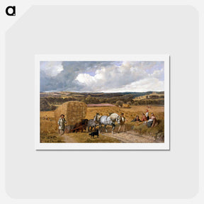アートポストカード-Harvest
 - ジョン フレデリック ヘリング Postcard.