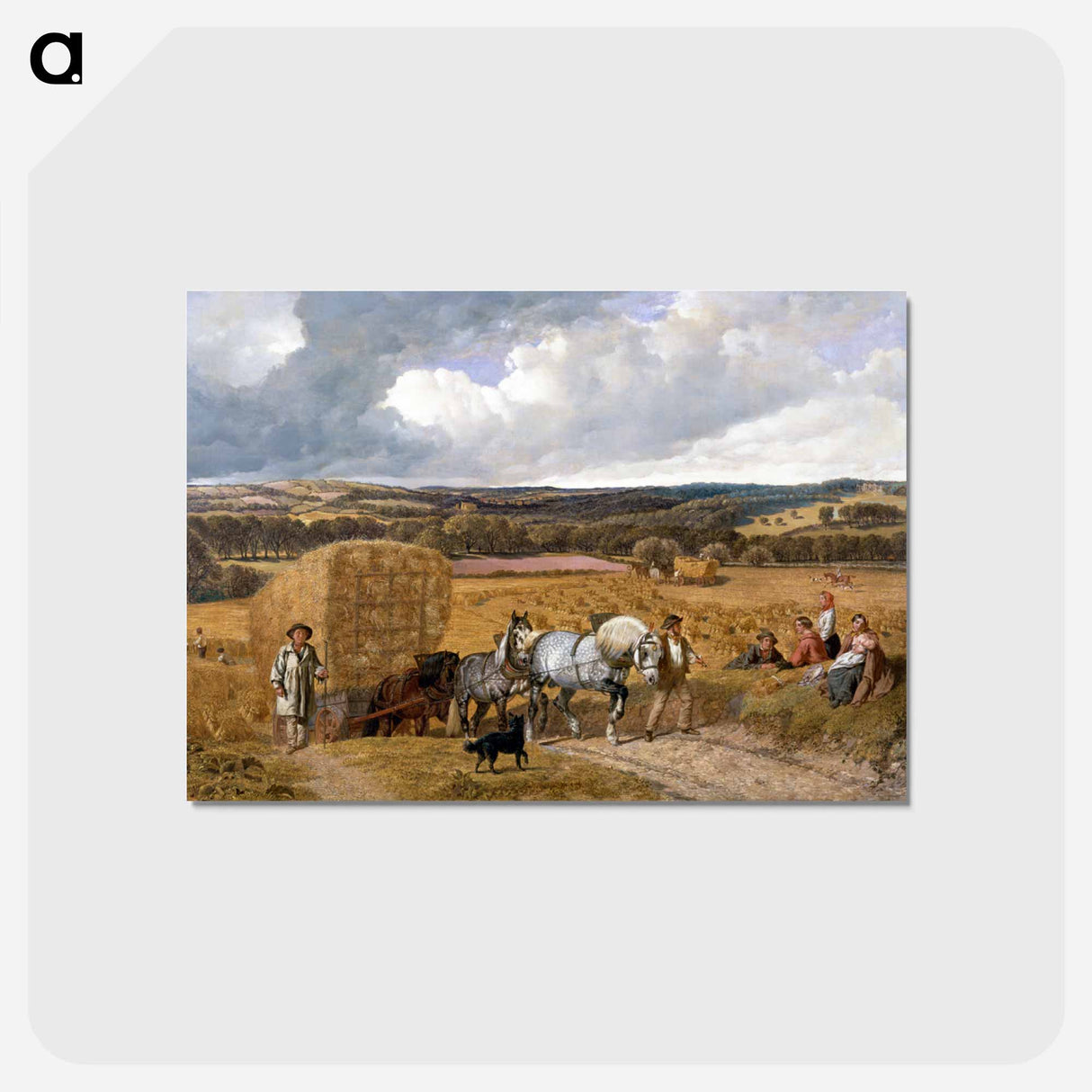 Harvest
 - ジョン フレデリック ヘリング Postcard.