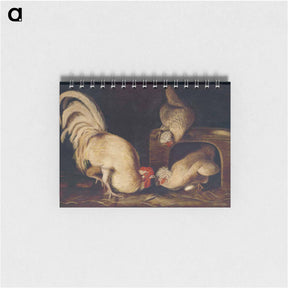アートメモ帳-Farmyard Fowls
 - ジョン ジェームス オーデュボン Memo.