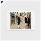 アートポストカード-Street in Venice - ジョン シンガー サージェント Postcard.