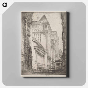 アートパネル-New York Stock Exchange
 - ジョセフ ペネル Canvas.