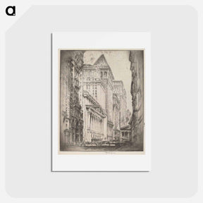 アートポストカード-New York Stock Exchange
 - ジョセフ ペネル Postcard.