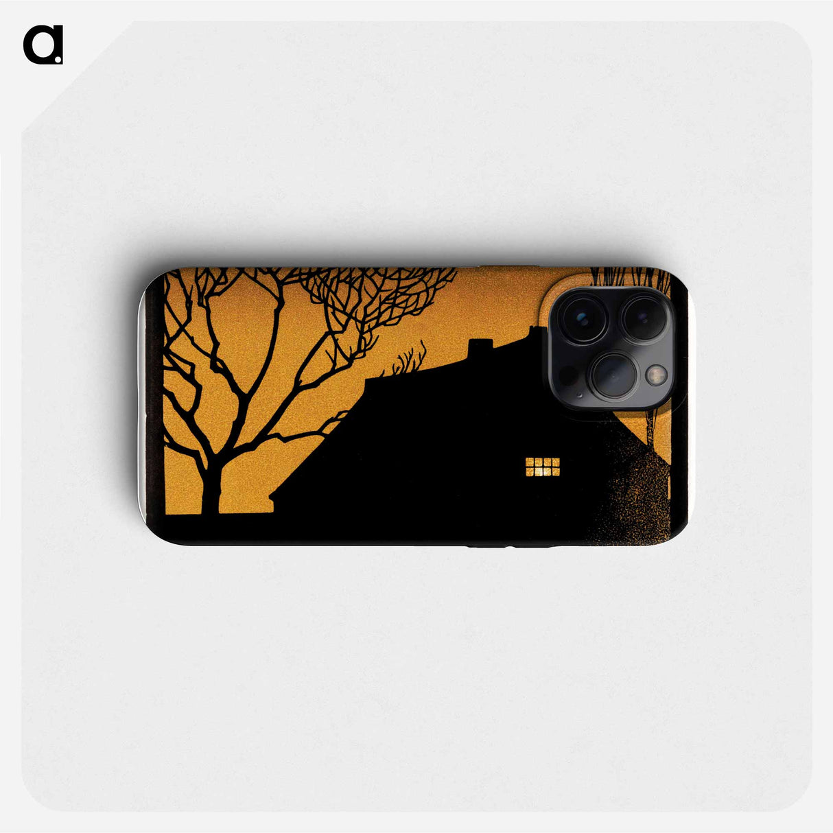 Winter evening - Julie de Graag Phone Case.