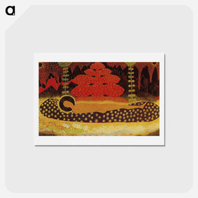 アートポストカード-Veil - カジミール マレーヴィチ Postcard.