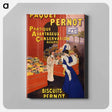 アートパネル-Paquet Pernot: Biscuits Pernot - レオネット カピエッロ Canvas.