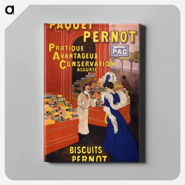 アートパネル-Paquet Pernot: Biscuits Pernot - レオネット カピエッロ Canvas.