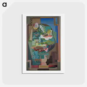 アートポストカード-La Table - ルイ マルクーシ Postcard.