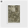 アートポストカード-Jeesus kantaa ristiä
 - ルーカス クラナッハ Postcard.