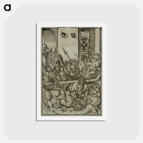 Jeesus kantaa ristiä
 - Lucas Cranach Postcard.
