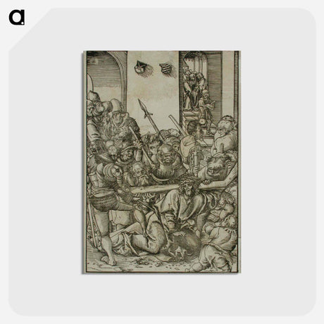 アートポストカード-Jeesus kantaa ristiä
 - ルーカス クラナッハ Postcard.