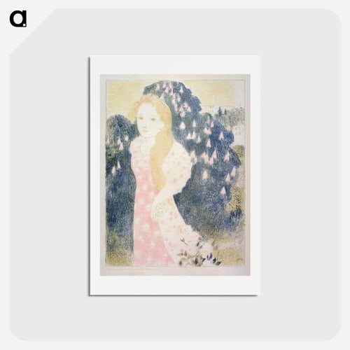 The twilight has a softness of old paint - モーリス ドニ Postcard.