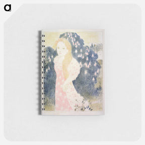 アートメモ帳-The twilight has a softness of old paint - モーリス ドニ Memo.