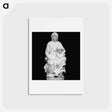 アートポストカード-Madonna of Bruges - ミケランジェロ ブオナローティ Postcard.