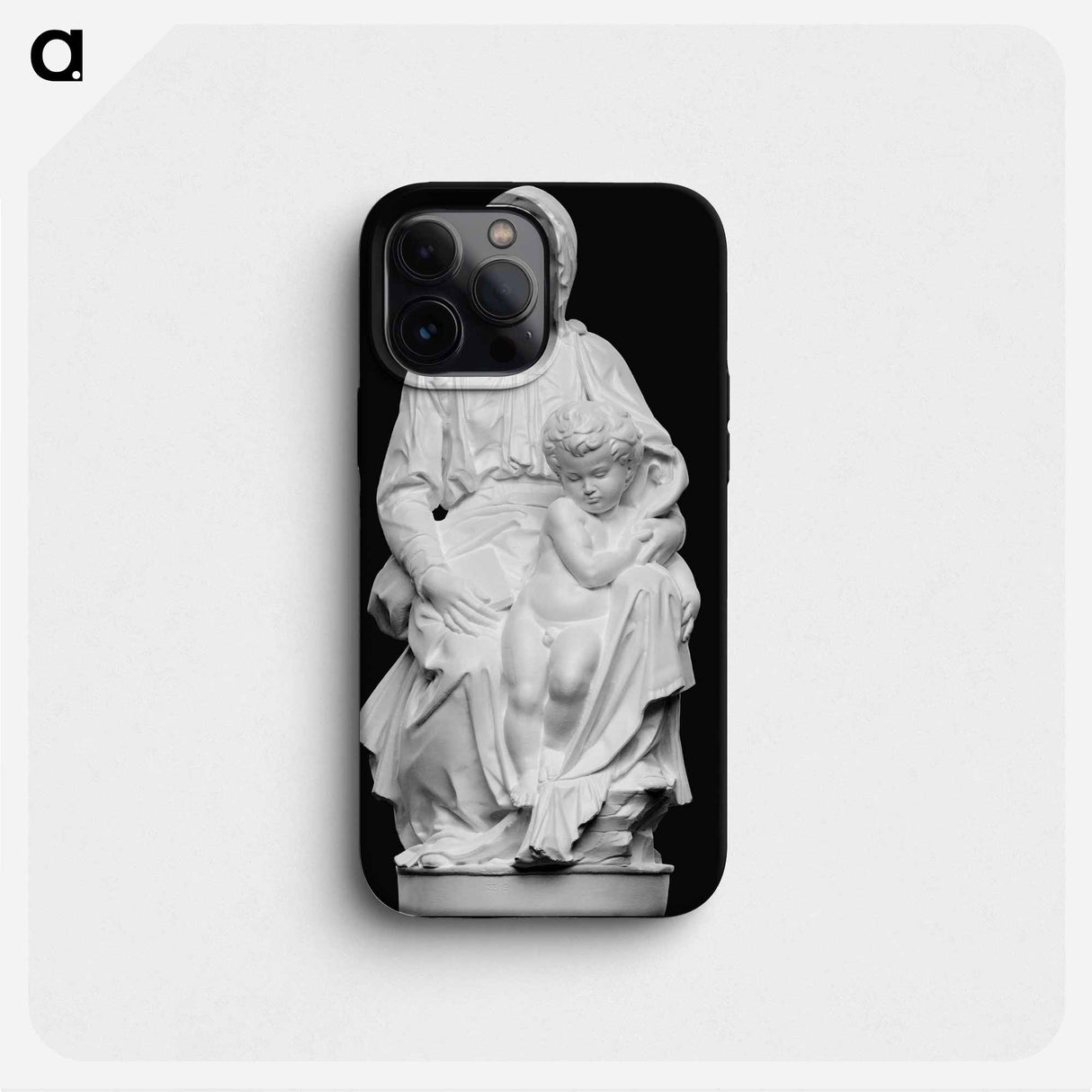 Madonna of Bruges - ミケランジェロ ブオナローティ Phone Case.