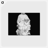 アートポストカード-Madonna of Bruges - ミケランジェロ ブオナローティ Postcard.