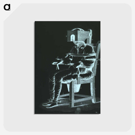アートポストカード-Tranquilizing Chair
 - 国立医学図書館 Postcard.