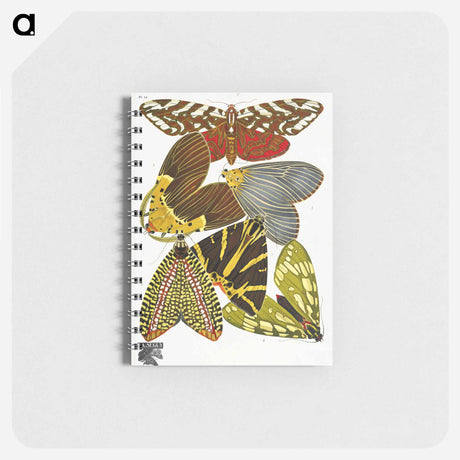 アートメモ帳-Vintage Butterflies
 - パピヨン Memo.