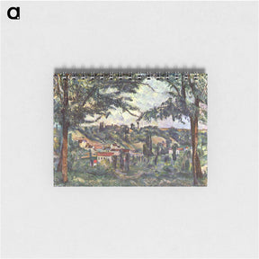 アートメモ帳-The Hameau des Pâtis - ポール セザンヌ Memo.