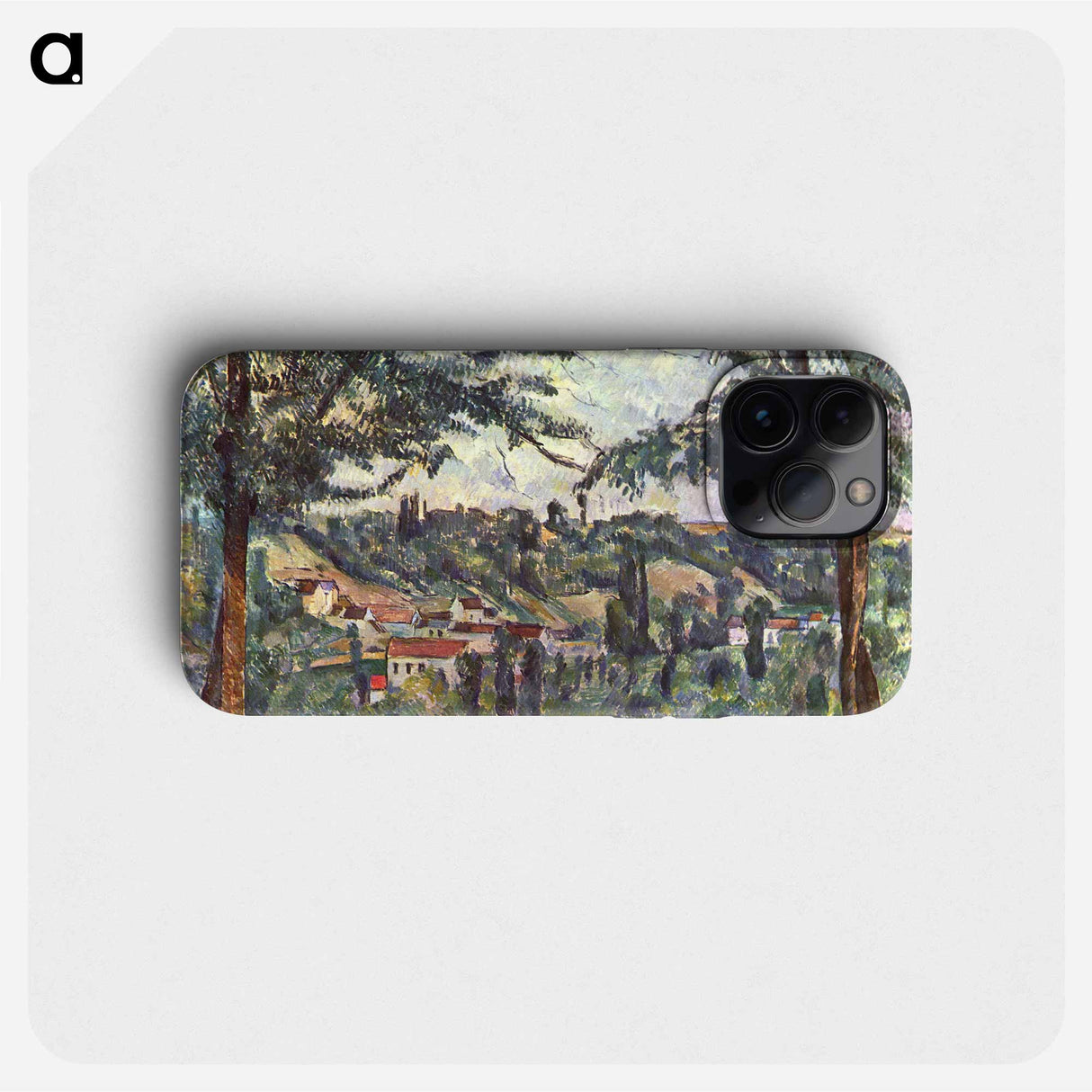 The Hameau des Pâtis - Paul Cézanne Phone Case.