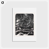 アートポストカード-Hanging garden - ポール ナッシュ Postcard.