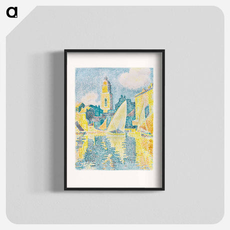 アートポスター-The Port, Saint–Tropez - ポール シニャック Poster.