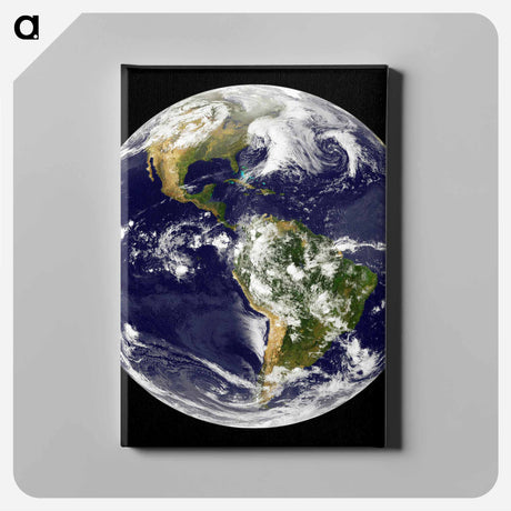 アートパネル-Earth from GOES 12 Satellite
 - 地球 Canvas.