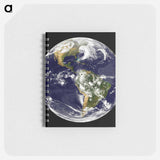 アートメモ帳-Earth from GOES 12 Satellite
 - 地球 Memo.