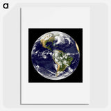 アートポスター-Earth from GOES 12 Satellite
 - 地球 Poster.