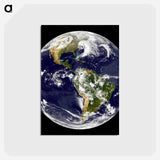 アートポストカード-Earth from GOES 12 Satellite
 - 地球 Postcard.