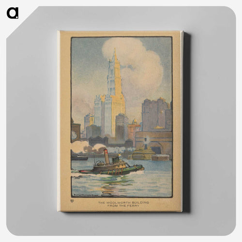 The Woolworth Building from the Ferry
 - レイチェル ロビンソン エルマー Canvas.