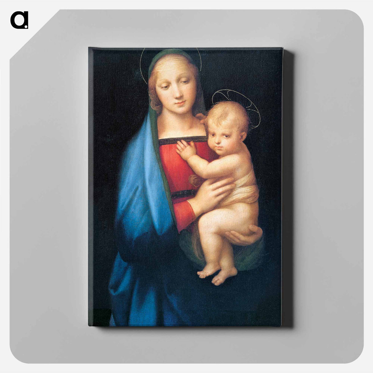 Raphael's Madonna del Granduca - ラファエロ サンティ Canvas.