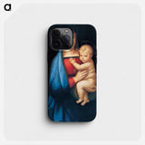 Raphael's Madonna del Granduca - ラファエロ サンティ Phone Case.