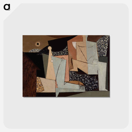アートポストカード-Figures on a Beach
 - セントルイス美術館 Postcard.