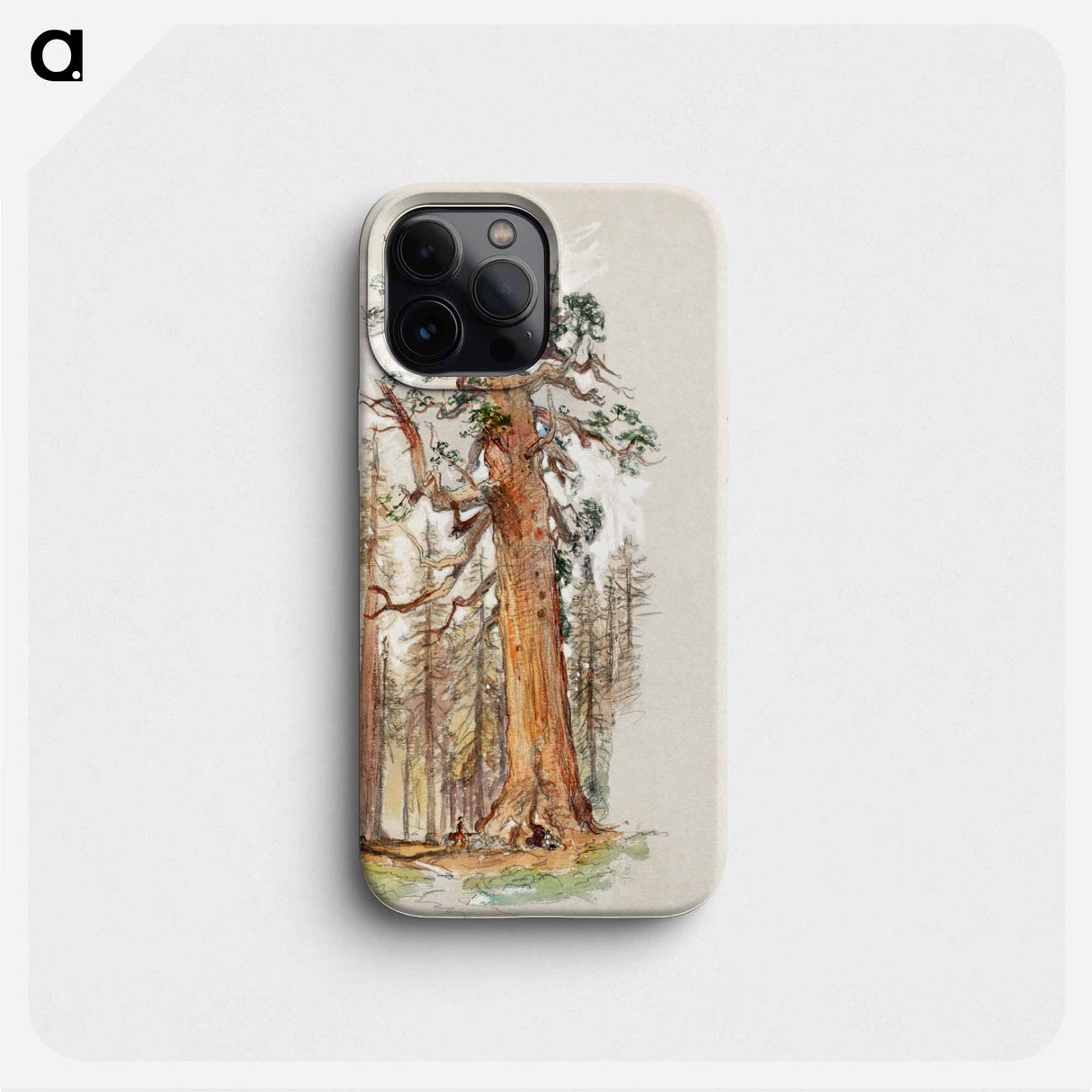 Oak and Evergreen - サミュエル コールマン Phone Case.