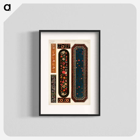 アートポスター-Grammar of Ornament Pattern Illustration
 - 装飾の文法 Poster.