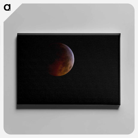 アートパネル-Total Lunar Eclipse
 - ムーン Canvas.