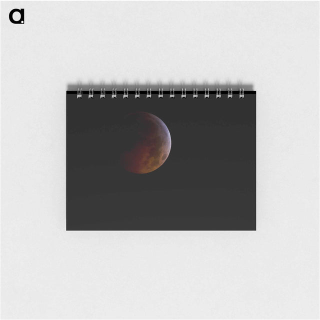 アートメモ帳-Total Lunar Eclipse
 - ムーン Memo.