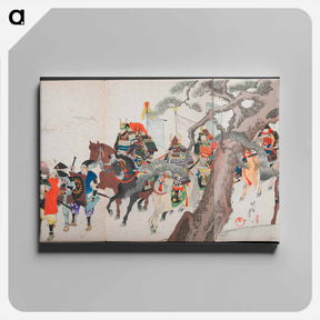 アートパネル-Public Appearances of Shōgun - 豊原 国周 Canvas.