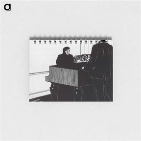アートメモ帳-Pianist and Listener - ウンベルト ボッチョーニ  Memo.