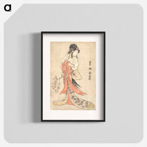 アートポスター-Kabuki Actor Segawa Kikunojō III in a Mad Female Role
 - 歌川 豊国 Poster.