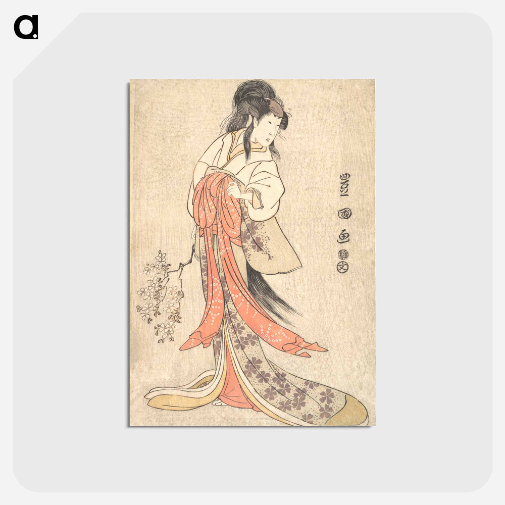 アートポストカード-Kabuki Actor Segawa Kikunojō III in a Mad Female Role
 - 歌川 豊国 Postcard.