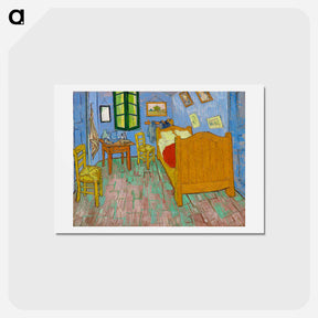 アートポストカード-The Bedroom - フィンセント ファン ゴッホ Postcard.