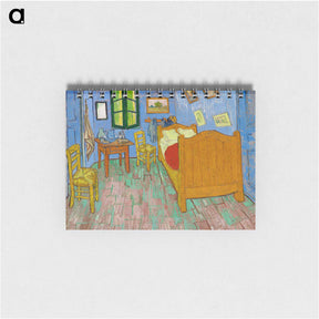 アートメモ帳-The Bedroom - フィンセント ファン ゴッホ Memo.