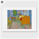 The Bedroom - Vincent van Gogh Poster.