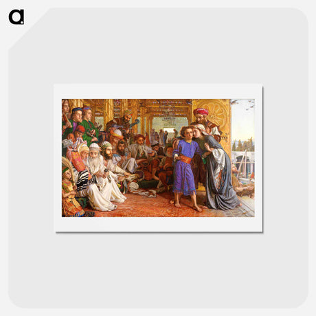 アートポストカード-Original public domain image from Birmingham Museum and Art Gallery - ウィリアム ヘンリー ハント Postcard.