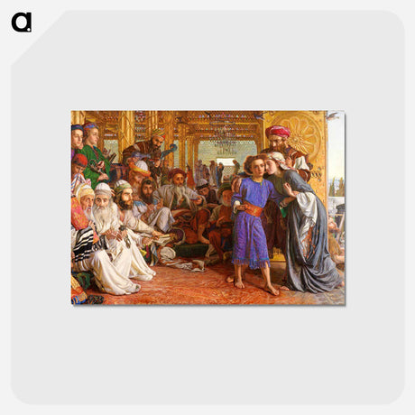 アートポストカード-Original public domain image from Birmingham Museum and Art Gallery - ウィリアム ヘンリー ハント Postcard.