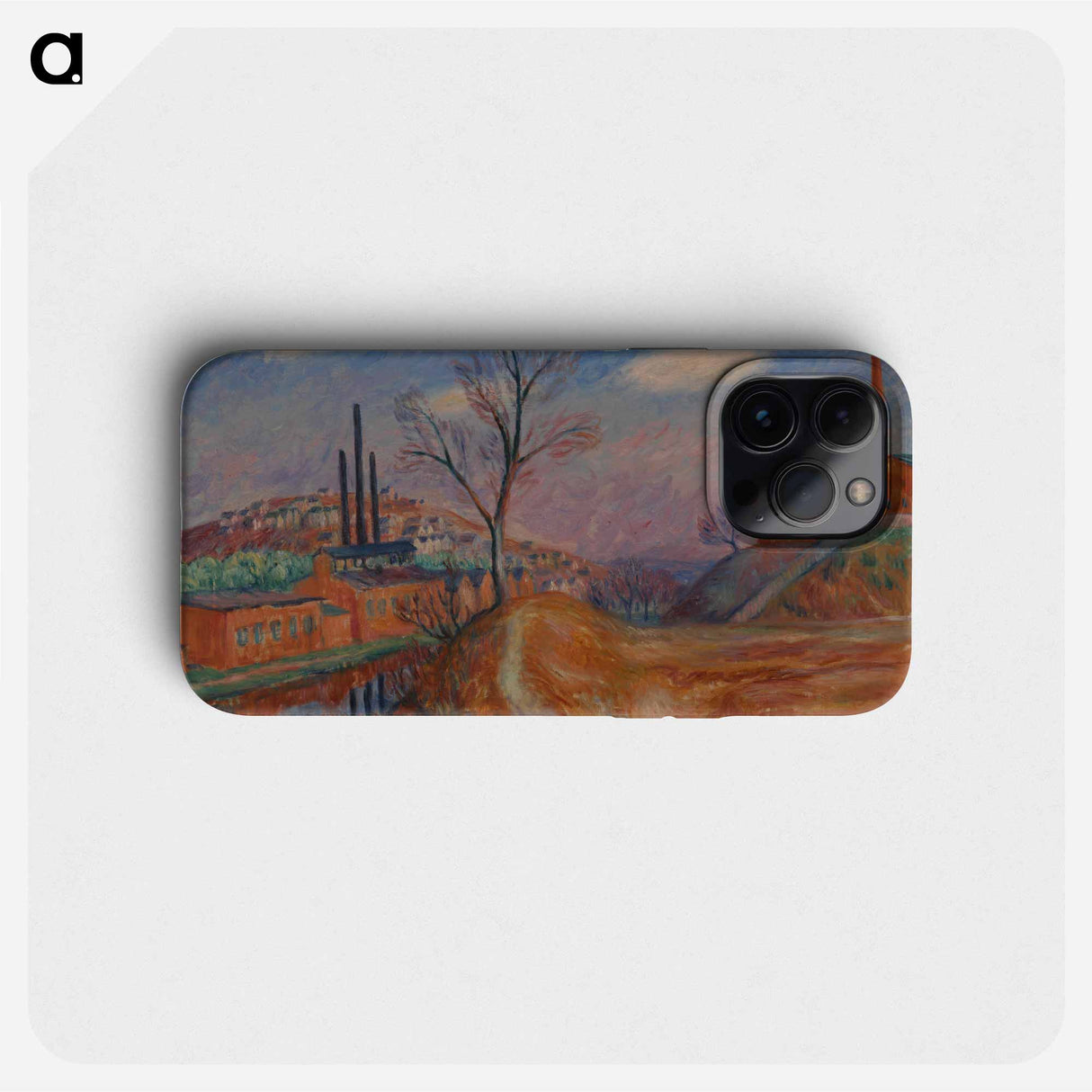 Landscape–Factories - ウィリアム ジェームス グラッケンズ Phone Case.