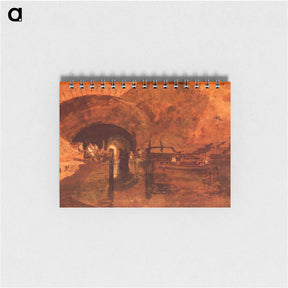 アートメモ帳-A Canal Tunnel Near Leeds - ウィリアム ターナー Memo.